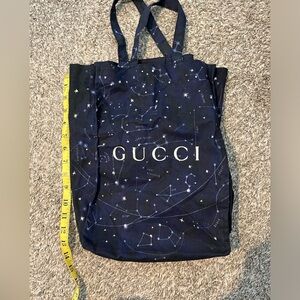 Gucci fabric tote bag